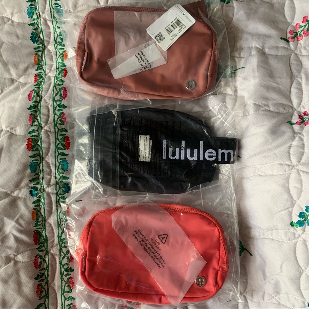 NWT Lululemon Everywhere Belt Bag Bundle